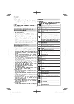 Предварительный просмотр 92 страницы HIKOKI H 60 MEY Handling Instructions Manual