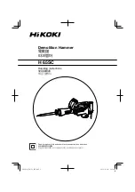 HIKOKI H 65SC Handling Instructions Manual preview