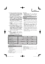 Предварительный просмотр 13 страницы HIKOKI M 12SA2 Handling Instructions Manual