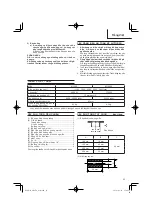 Предварительный просмотр 23 страницы HIKOKI M 12SA2 Handling Instructions Manual