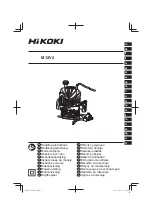 HIKOKI M 12V2 Handling Instructions Manual preview