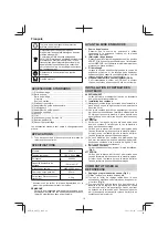 Предварительный просмотр 18 страницы HIKOKI M 12V2 Handling Instructions Manual