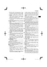 Предварительный просмотр 19 страницы HIKOKI M 12V2 Handling Instructions Manual