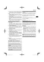 Предварительный просмотр 25 страницы HIKOKI M 12V2 Handling Instructions Manual