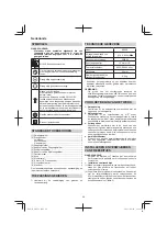 Предварительный просмотр 28 страницы HIKOKI M 12V2 Handling Instructions Manual