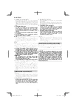 Предварительный просмотр 30 страницы HIKOKI M 12V2 Handling Instructions Manual