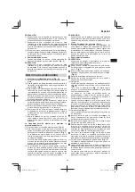 Предварительный просмотр 35 страницы HIKOKI M 12V2 Handling Instructions Manual