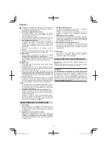 Предварительный просмотр 36 страницы HIKOKI M 12V2 Handling Instructions Manual