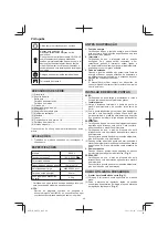 Предварительный просмотр 40 страницы HIKOKI M 12V2 Handling Instructions Manual