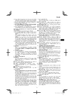 Предварительный просмотр 51 страницы HIKOKI M 12V2 Handling Instructions Manual