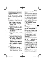 Предварительный просмотр 53 страницы HIKOKI M 12V2 Handling Instructions Manual