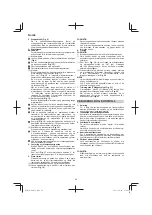 Предварительный просмотр 56 страницы HIKOKI M 12V2 Handling Instructions Manual