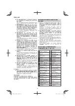 Предварительный просмотр 64 страницы HIKOKI M 12V2 Handling Instructions Manual