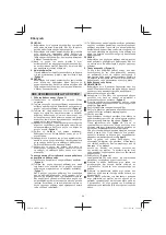 Предварительный просмотр 66 страницы HIKOKI M 12V2 Handling Instructions Manual