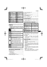 Предварительный просмотр 71 страницы HIKOKI M 12V2 Handling Instructions Manual