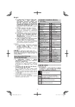 Предварительный просмотр 76 страницы HIKOKI M 12V2 Handling Instructions Manual