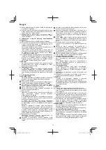 Предварительный просмотр 78 страницы HIKOKI M 12V2 Handling Instructions Manual