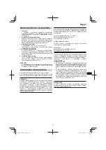 Предварительный просмотр 79 страницы HIKOKI M 12V2 Handling Instructions Manual