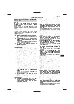 Предварительный просмотр 85 страницы HIKOKI M 12V2 Handling Instructions Manual