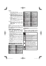 Предварительный просмотр 86 страницы HIKOKI M 12V2 Handling Instructions Manual