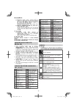 Предварительный просмотр 96 страницы HIKOKI M 12V2 Handling Instructions Manual