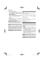 Предварительный просмотр 104 страницы HIKOKI M 12V2 Handling Instructions Manual