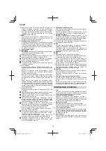 Предварительный просмотр 114 страницы HIKOKI M 12V2 Handling Instructions Manual