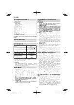 Предварительный просмотр 118 страницы HIKOKI M 12V2 Handling Instructions Manual