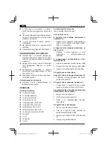 Preview for 38 page of HIKOKI ML 34R Assembly Instructions Manual