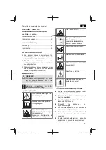 Preview for 43 page of HIKOKI ML 34R Assembly Instructions Manual