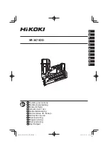 HIKOKI NR 3675DD Handling Instructions Manual preview