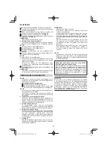 Preview for 90 page of HIKOKI NR 3675DD Handling Instructions Manual