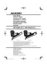 HIKOKI NR 90AD Handling Instructions Manual preview