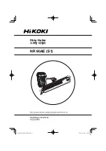 Preview for 1 page of HIKOKI NR 90AES1 Handling Instructions Manual