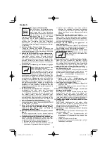 Preview for 22 page of HIKOKI NT 1850DA Handling Instructions Manual