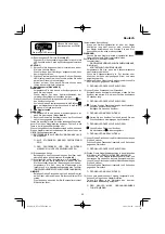 Preview for 29 page of HIKOKI NT 1850DA Handling Instructions Manual