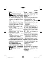 Preview for 83 page of HIKOKI NT 1850DA Handling Instructions Manual