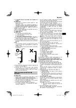 Preview for 91 page of HIKOKI NT 1850DA Handling Instructions Manual