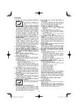 Preview for 98 page of HIKOKI NT 1850DA Handling Instructions Manual