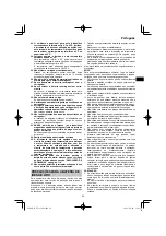 Preview for 99 page of HIKOKI NT 1850DA Handling Instructions Manual