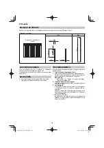 Preview for 102 page of HIKOKI NT 1850DA Handling Instructions Manual