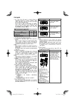 Preview for 104 page of HIKOKI NT 1850DA Handling Instructions Manual