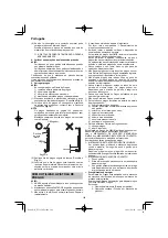 Preview for 106 page of HIKOKI NT 1850DA Handling Instructions Manual