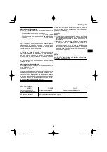 Preview for 109 page of HIKOKI NT 1850DA Handling Instructions Manual