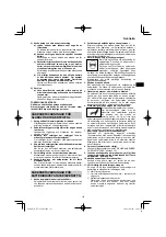 Preview for 113 page of HIKOKI NT 1850DA Handling Instructions Manual