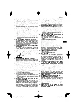 Preview for 127 page of HIKOKI NT 1850DA Handling Instructions Manual