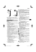 Preview for 135 page of HIKOKI NT 1850DA Handling Instructions Manual