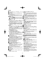 Preview for 136 page of HIKOKI NT 1850DA Handling Instructions Manual