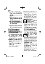 Preview for 140 page of HIKOKI NT 1850DA Handling Instructions Manual