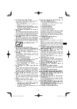 Preview for 141 page of HIKOKI NT 1850DA Handling Instructions Manual